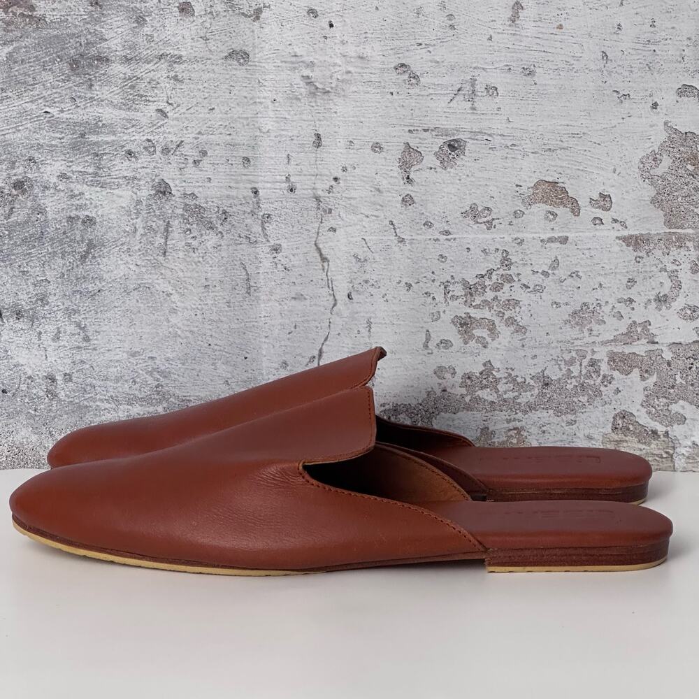 LIBERTÉ LEATHER Modern Mule - Tan